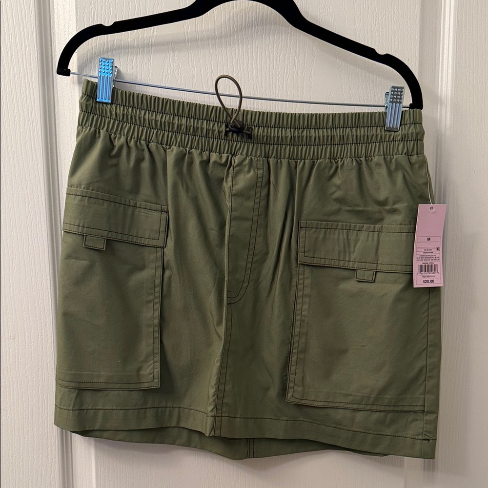 Wild Fable Olive Green Midi Skirt